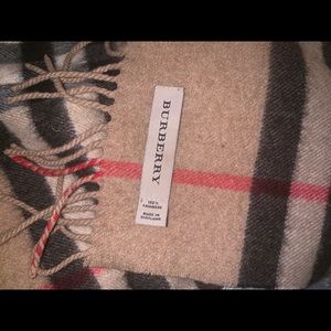 Cashmere Burberry Scarf